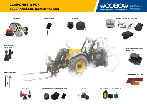 COMPONENTS FOR  TELEHANDLERS