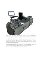 Monochrome Single Pass Digital UV Piezo Inkjet KY108