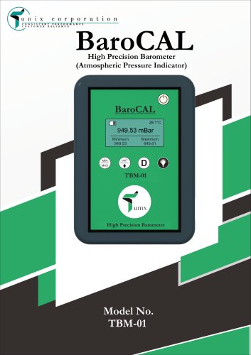BaroCAL High Precision Barometer (Atmospheric Pressure Indicator)