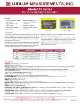 Model 25 Series Personal Radiation Monitor
