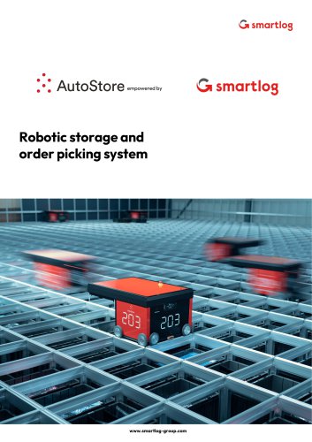 Robotic storage and order picking system