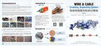 Cable Recycling machine