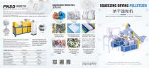 waste plastic recycling pelletizing machine