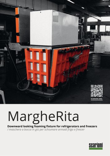 MargheRita - maschera a bocca in giù per schiumare armadi frigo e freezer