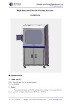 High Precision Fiber Re-winding Machine