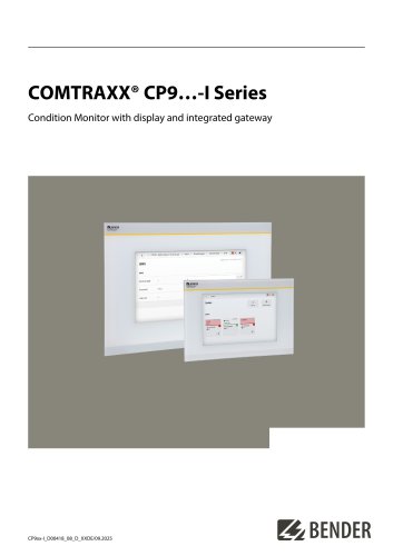 COMTRAXX&reg; CP9&hellip;-I Series