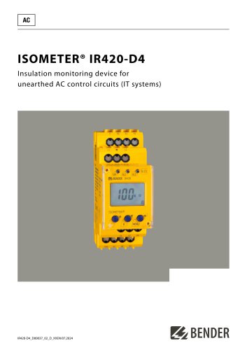 ISOMETER&reg; IR420-D4