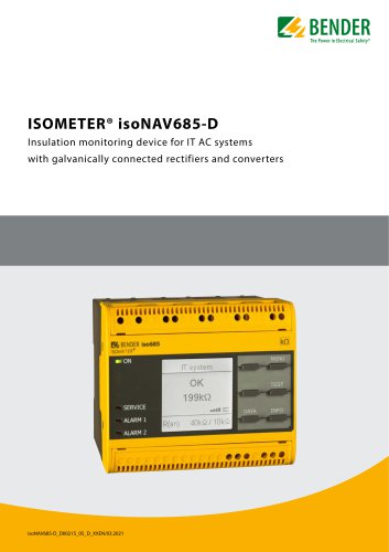 ISOMETER&reg; isoNAV685-D