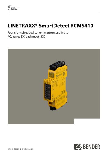 LINETRAXX&reg; SmartDetect RCMS410