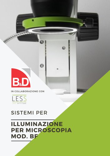 ILLUMINAZIONE PER MICROSCOPIA MOD. BF