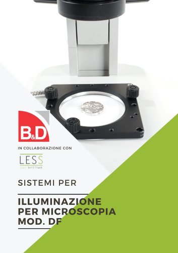 ILLUMINAZIONE PER MICROSCOPIA MOD. DF