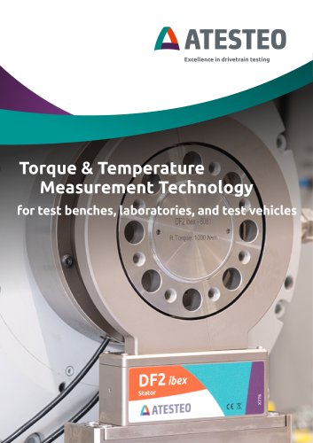 Torque & Temperature Measurement Technology brochure