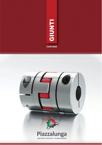 Catalogo giunti a denti e giunti a stella