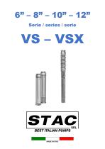 Pompe per pozzi profondi serie VSX
