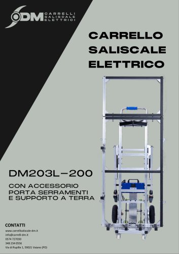 DM203L-200 PORTA SERRAMENTI