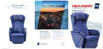 Hexagon - Sedile passeggeri super lusso per treni