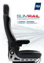 Slim Rail - Sedile macchinista per locomotore ferroviario