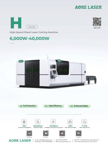 AORE LASER High-Speed Sheet Laser Cutting Machine H4020