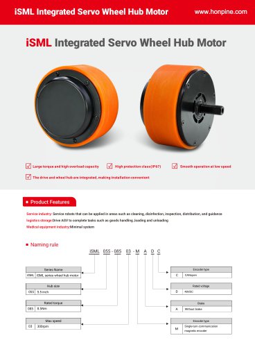 Integrated Servo Wheel Hub Motor