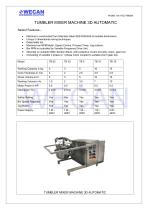TUMBLER MIXER MACHINE 3D AUTOMATIC