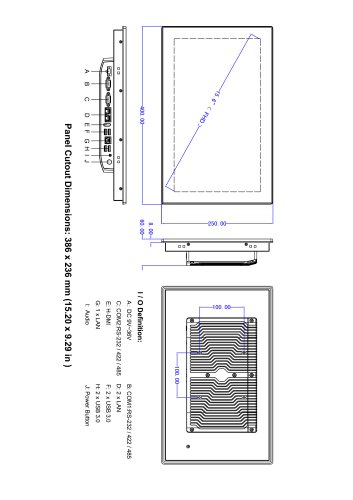 EVI-156WAC Technical diagram