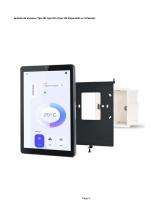 EVI-YZ08P : Tablet Android da 8 pollici con porta Ethernet POE -NFC e LED opzionali-4