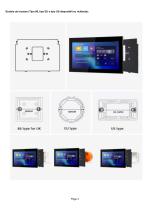 EVI-YZ14P : Tablet Android da 14 pollici con porta Ethernet POE – Sensore di prossimità opzionale-4