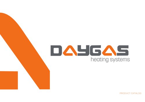 Daygas heating systems product catalog