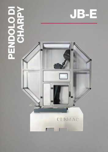 JB-E PENDOLO DI CHARPY