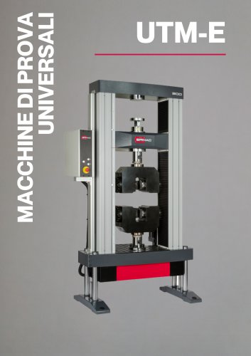 UTM-E MACCHINE DI PROVA UNIVERSALI