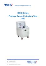 DDG Series Primary Current Injection Test Set-Catalog