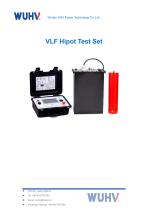 VLF Hipot Test Set-Catalog