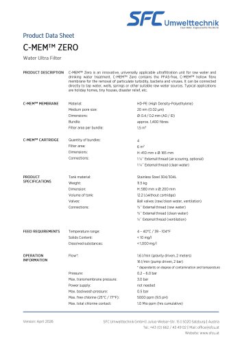 C-MEM&trade; ZERO