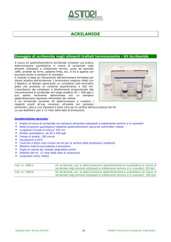 ACRILAMIDE