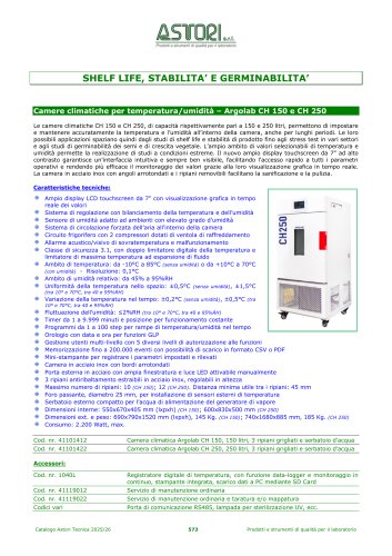 SHELF LIFE,   STABILITA&rsquo; E GERMINABILITA&rsquo;