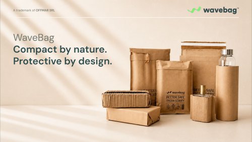 WaveBag &ndash; Soluzioni sostenibili per il packaging protettivo