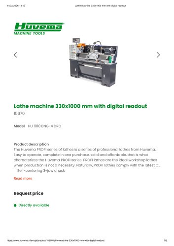 HU 1010 BNG-4 DRO