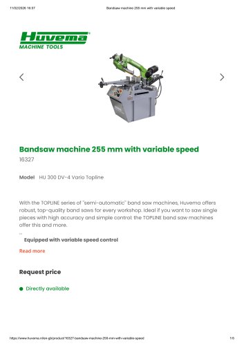 HU 300 DV-4 Vario Topline