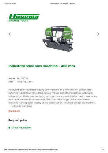 HU 460 XL