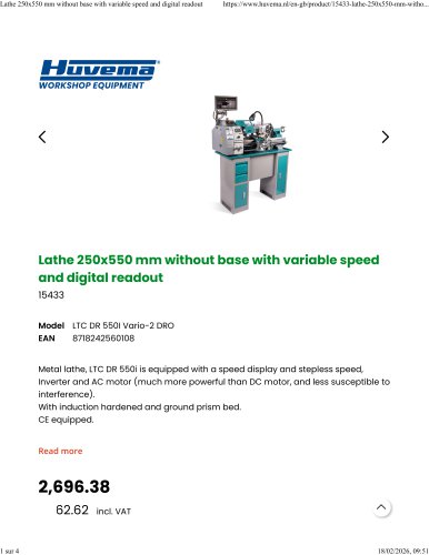 LTC DR 550I Vario-2 DRO