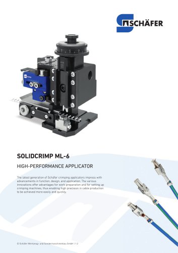 Crimping Applicator SolidCrimp ML-6