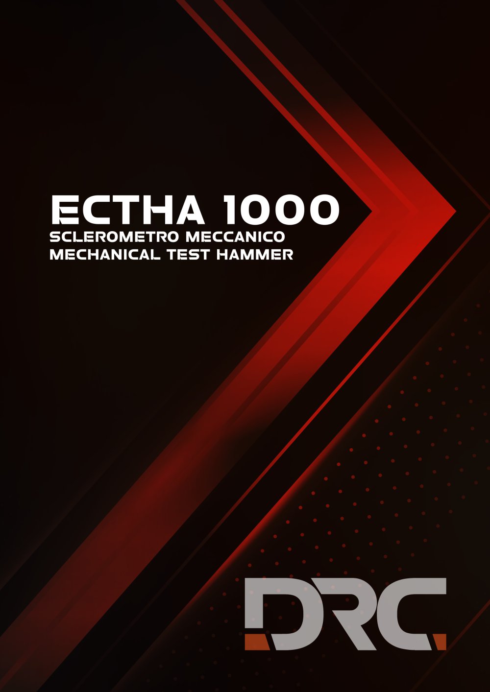 ECTHA 1000 SCLEROMETRO MECCANICO Mechanical Test Hammer - DRC SRL.it