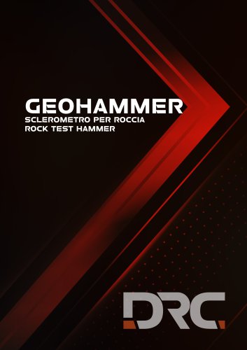 SCLEROMETRO PER ROCCIA - GEOHAMMER
