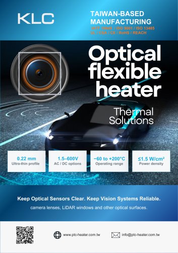 Optical Flexible heater