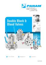 Pipe - Double Block and Bleed Valves