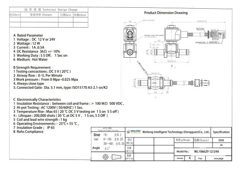 WL106629 SCR Solenoid Valve Application