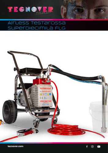 Pompa Airless TECNOVER Testarossa Superdiecimila Flangiata