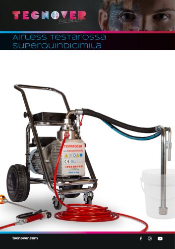 Pompa Airless TECNOVER Testarossa Superquindicimila
