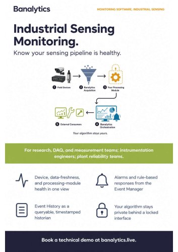 Banalytics Industrial Sensing
