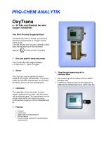 Product data sheet OxyTrans I